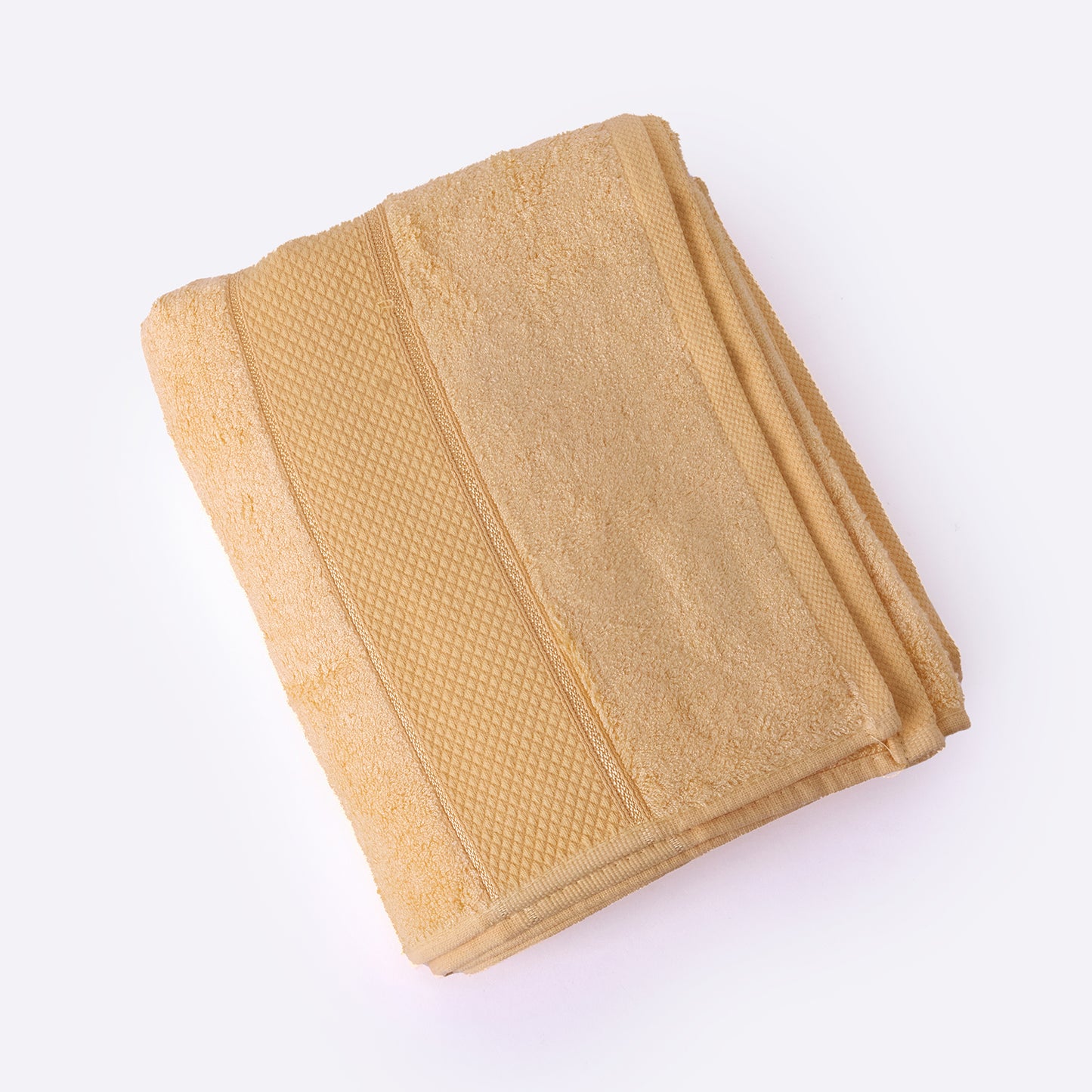 Bamboo Soul Bamboo Bath Towel | Large Size | Ultra Absorbent & Super Soft | 75 x 150 cm - 550 GSM | Pack of 1 – Yellow