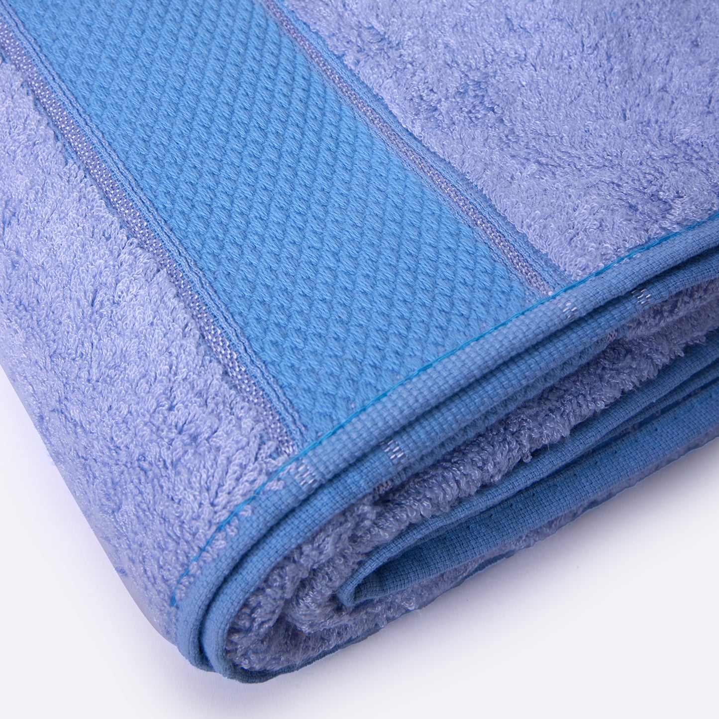 Bamboo Soul Bamboo Bath Towel | Large Size | Ultra Absorbent & Super Soft | 75 x 150 cm - 550 GSM | Pack of 1 – Sky Blue