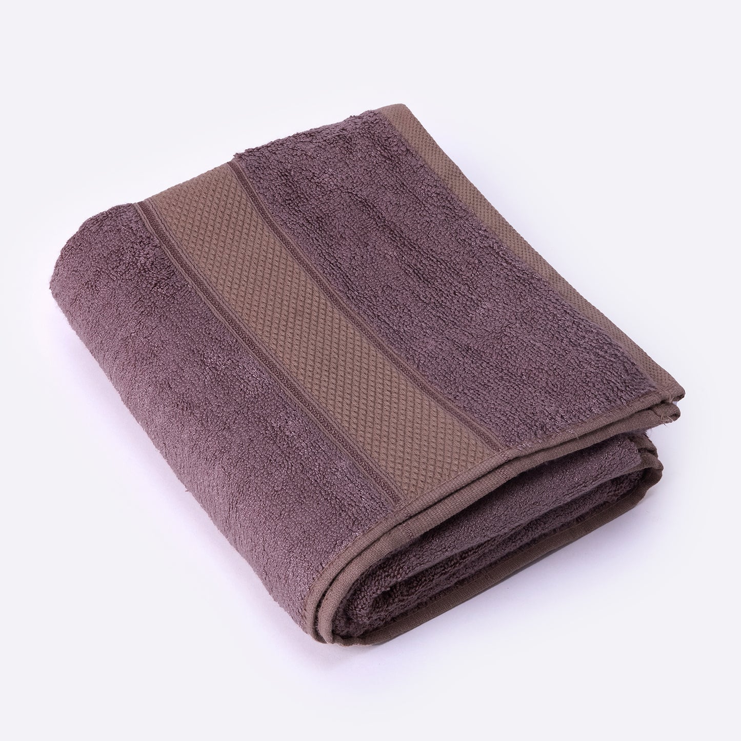 Bamboo Soul Bamboo Bath Towel | Large Size | Ultra Absorbent & Super Soft | 75 x 150 cm - 550 GSM | Pack of 1 – Dark Beige