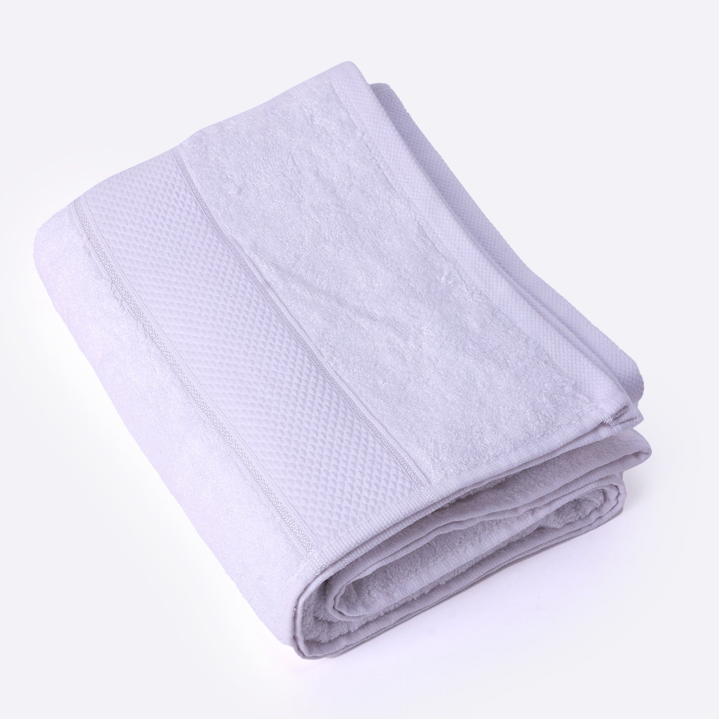 Bamboo Soul Bamboo Bath Towel | Large Size | Ultra Absorbent & Super Soft | 75 x 150 cm - 550 GSM | Pack of 1 – White