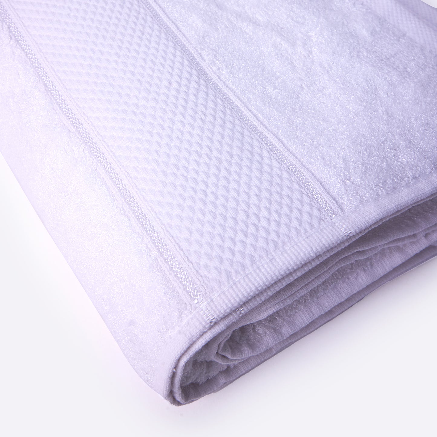 Bamboo Soul Bamboo Bath Towel | Large Size | Ultra Absorbent & Super Soft | 75 x 150 cm - 550 GSM | Pack of 1 – White