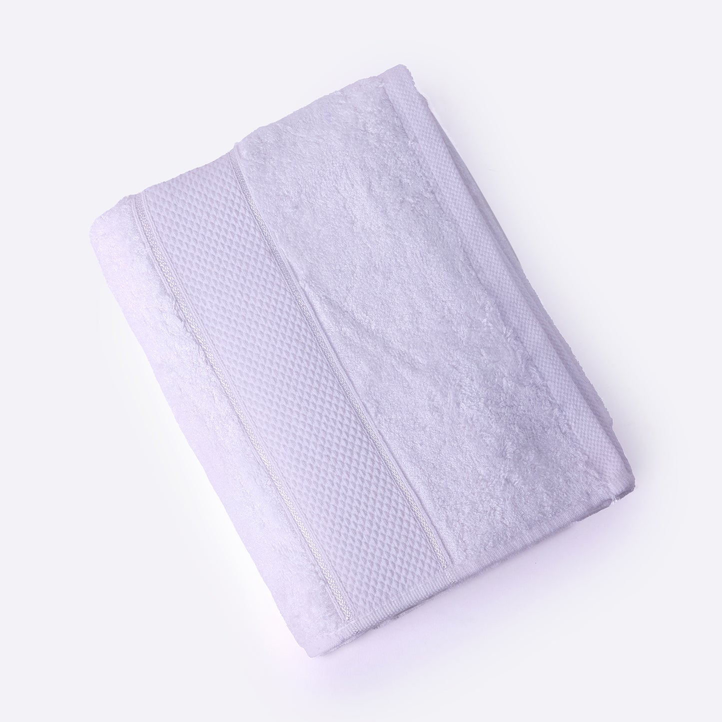 Bamboo Soul Bamboo Bath Towel | Large Size | Ultra Absorbent & Super Soft | 75 x 150 cm - 550 GSM | Pack of 1 – White