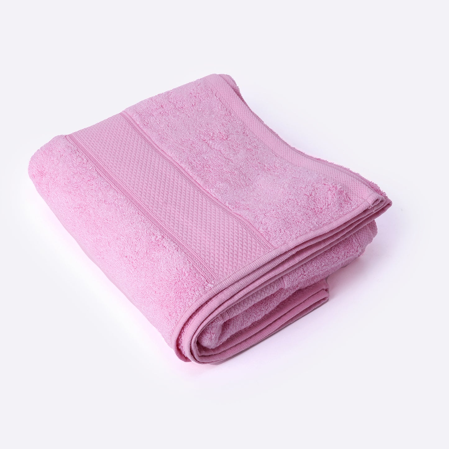 Bamboo Soul Bamboo Bath Towel | Large Size | Ultra Absorbent & Super Soft | 75 x 150 cm - 550 GSM | Pack of 1 – Pink