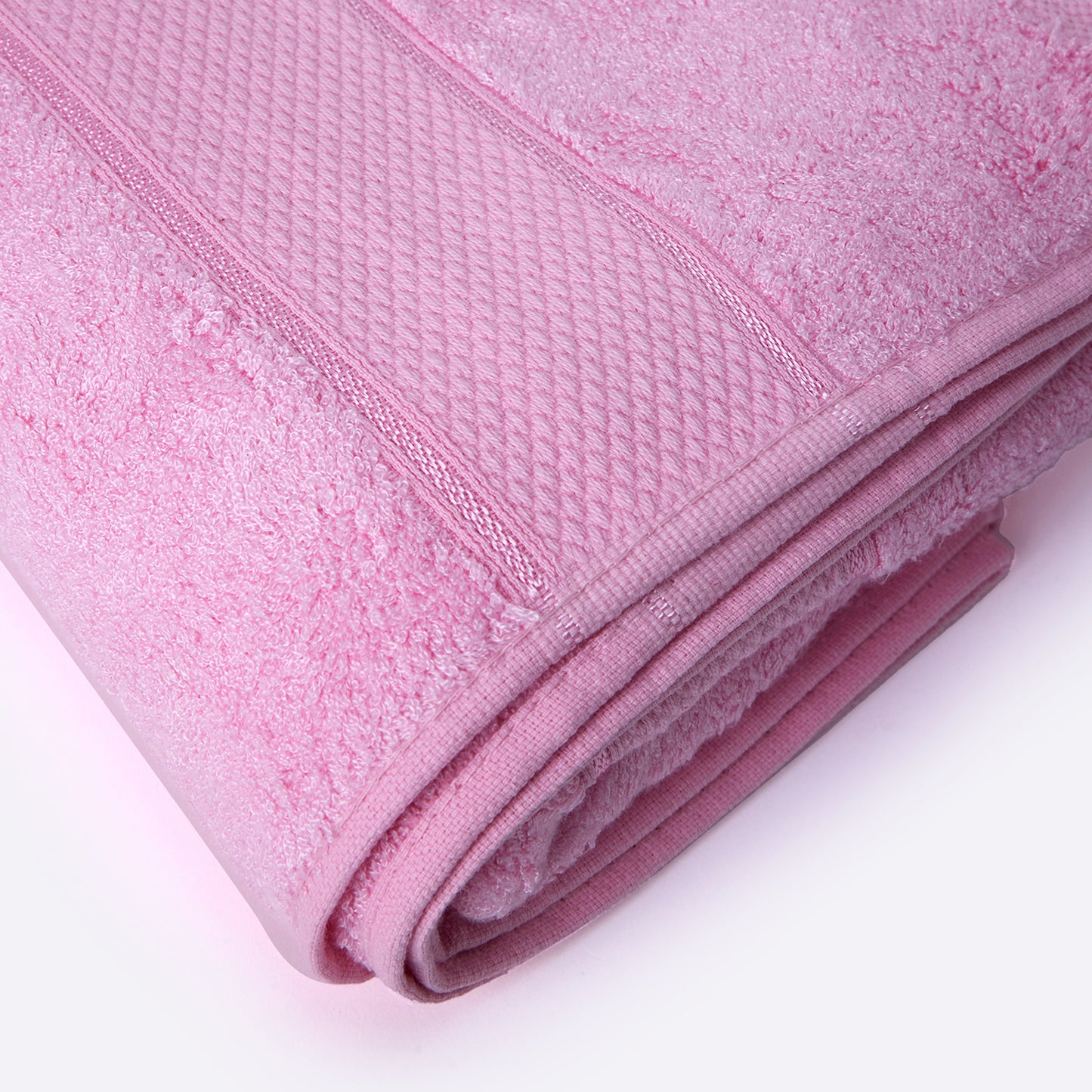 Bamboo Soul Bamboo Bath Towel | Large Size | Ultra Absorbent & Super Soft | 75 x 150 cm - 550 GSM | Pack of 1 – Pink