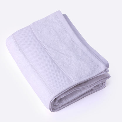 Bamboo Soul Bamboo Bath Towel | Large Size | Ultra Absorbent & Super Soft | 75 x 150 cm - 550 GSM | Pack of 1 – White