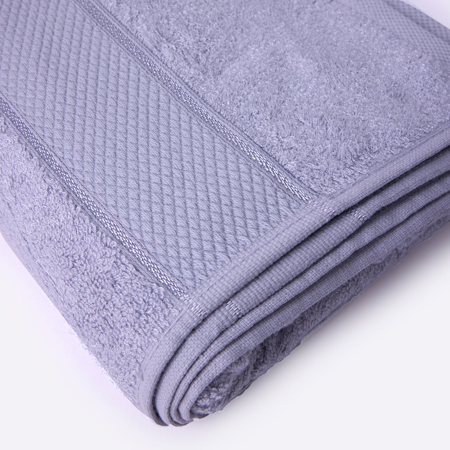 Bamboo Soul Bamboo Bath Towel | Large Size | Ultra Absorbent & Super Soft | 75 x 150 cm - 550 GSM | Pack of 1 – Light Grey