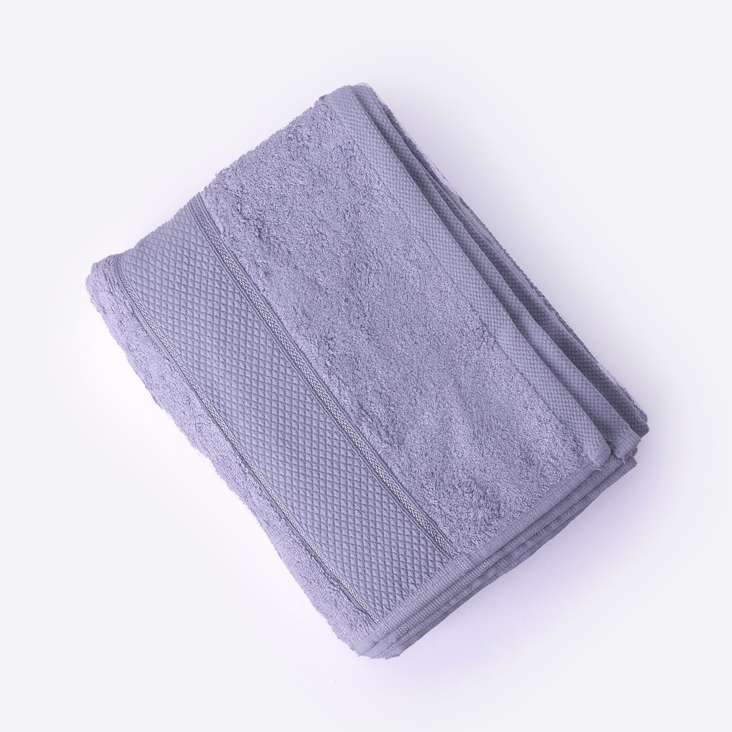 Bamboo Soul Bamboo Bath Towel | Large Size | Ultra Absorbent & Super Soft | 75 x 150 cm - 550 GSM | Pack of 1 – Light Grey